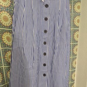 Buttoned Up Midi Skirt